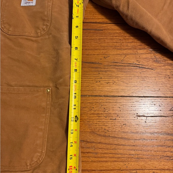 Vintage 90s Carhartt Blanked Lined  Canvas Workwear Field Coat Chore Coat - Picture 6 of 7